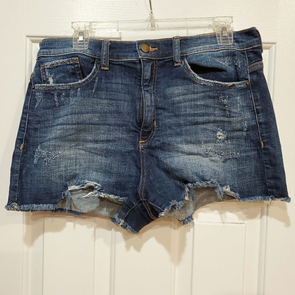 SP BLACK Distressed Cutoff shorts - Picture 2 of 10